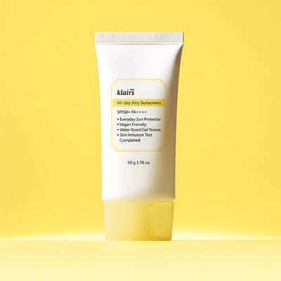 KLAIRS All-day Airy Sunscreen SPF50+ PA++++ 50g - sun protection