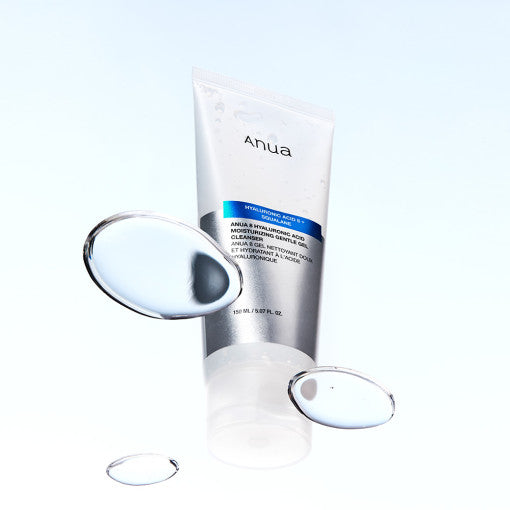 Gel nettoyant doux hydratant à l'acide hyaluronique Anua 8 150 ml 