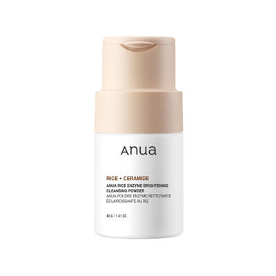 Anua RICE ENZYME BRIGHTENING CLEANSING POWDER 40g with aha for exfoliation and renewal
