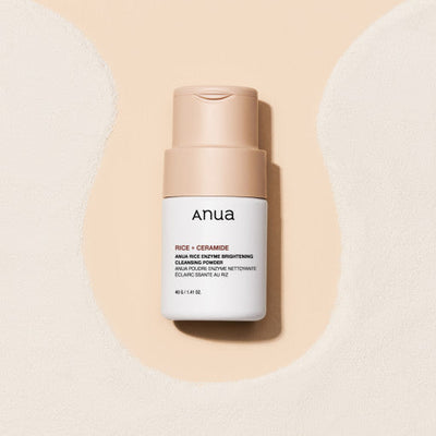 Anua RICE ENZYME BRIGHTENING CLEANSING POWDER 40g with rice for brightness and smoothness