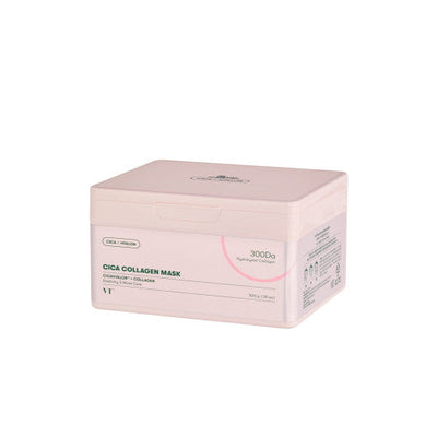 VT Cica Collagen Mask 320g 30ea with cica for soothing and repair