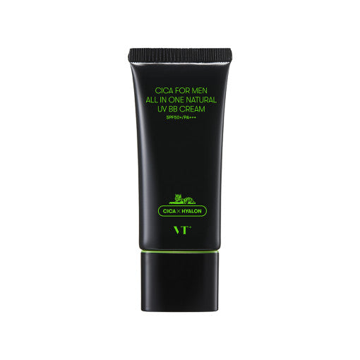 VT Cica For Men Crème UV BB tout-en-un naturelle - 2 couleurs 30 g SPF50+/PA+++