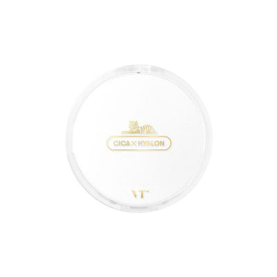 VT Cica Skin Fit Cover Cushion - 3 Colors 12g SPF50+/PA++++ with fermented for improved absorption and brightness