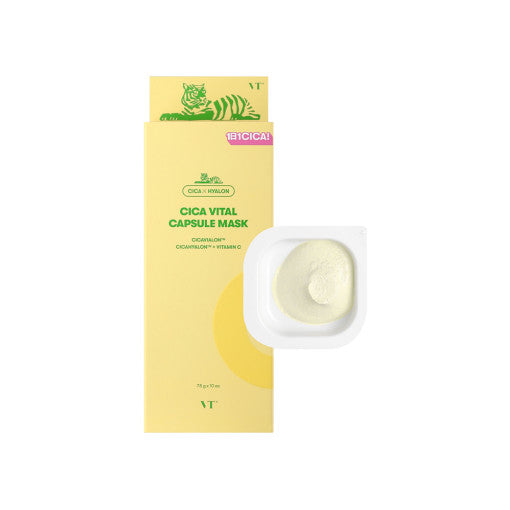 Coffret de masques en capsules VT Cica Vital (7,5 g x 10 unités)