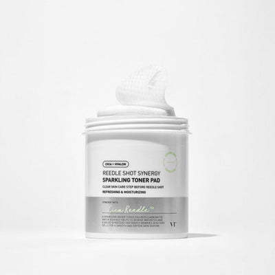 VT Reedle Shot Synergy Sparkling Toner Pad 80ea / 200ml - deep cleansing
