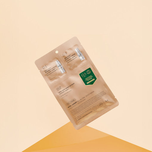 Masque tout-en-un VT Vita-Light en 3 étapes 1,5 g + 24 g + 1,5 g