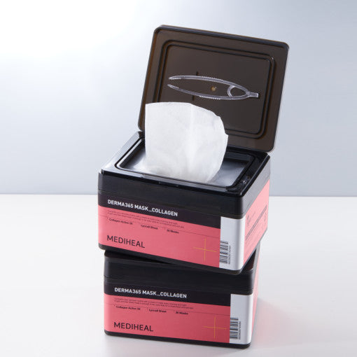 Mascarilla de colágeno Derma 365 de MEDIHEAL (30 mascarillas) 