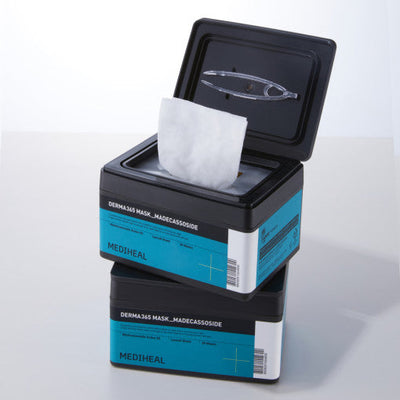 MEDIHEAL Derma 365 Madecassoside Mask (30 Masks) with cica for soothing and repair