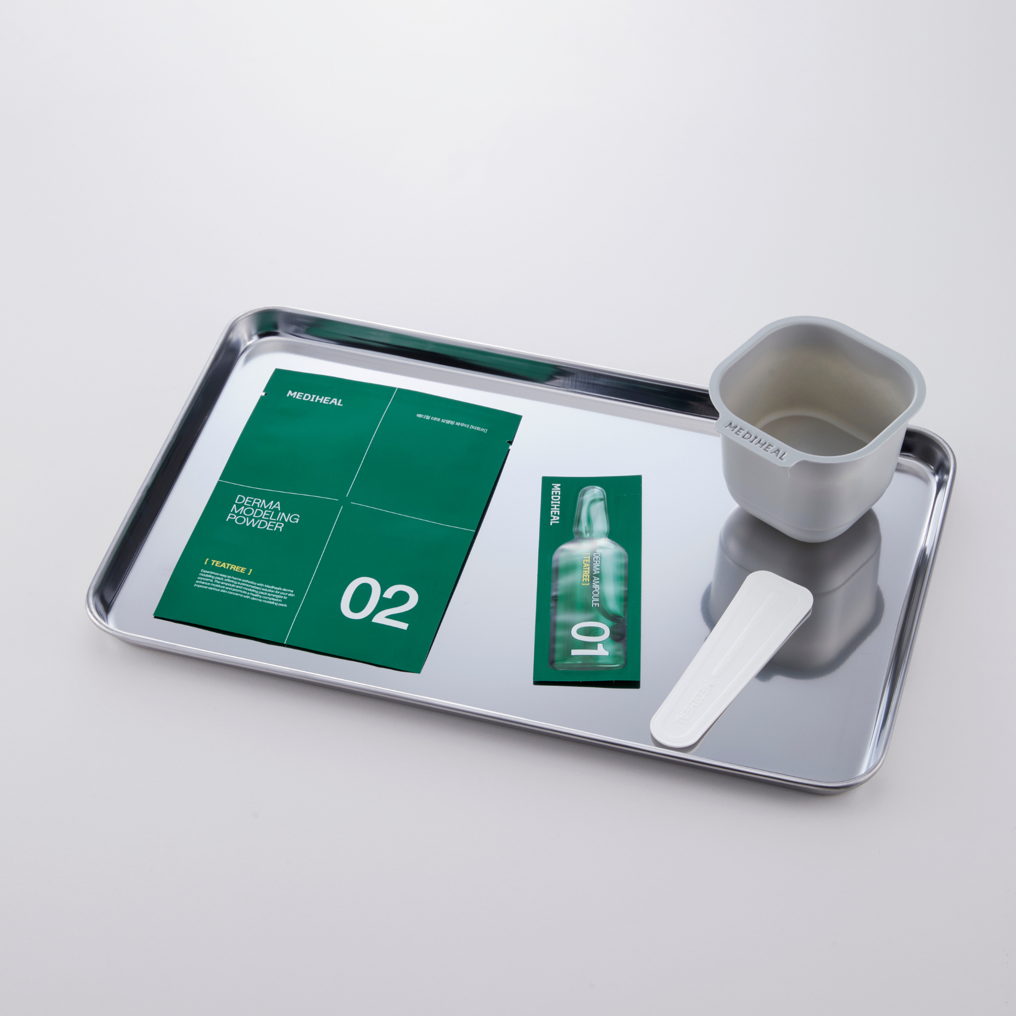 Pack de modelado dérmico MEDIHEAL Teatree Calming
