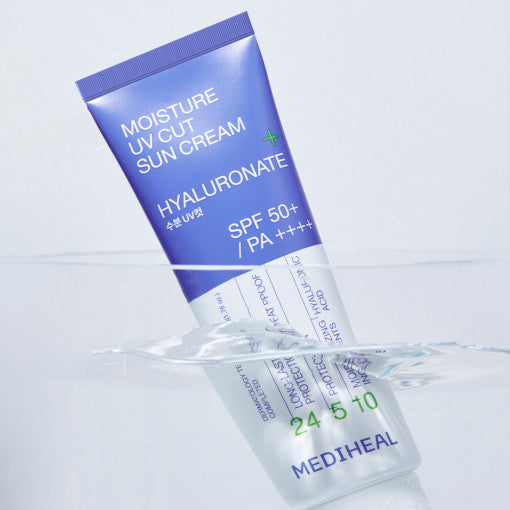 Crema solar hidratante con protección UV MEDIHEAL con hialuronato de 50 ml (FPS 50+, PA++++)