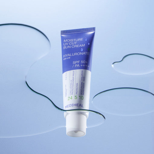 Crema solar hidratante con protección UV MEDIHEAL con hialuronato de 50 ml (FPS 50+, PA++++)