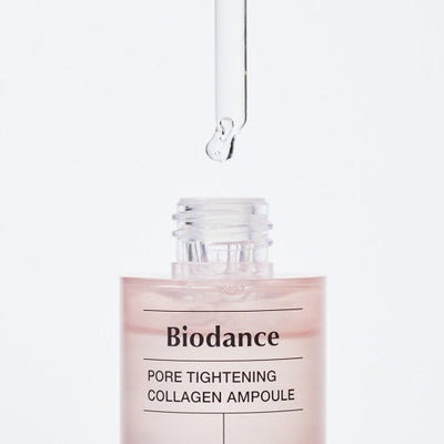 Biodance Pore Tightening Collagen Ampoule 30ml with hyaluronic for deep hydration