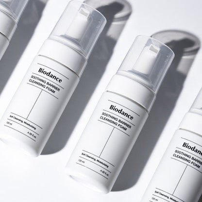 Mousse nettoyante barrière apaisante Biodance 120 ml