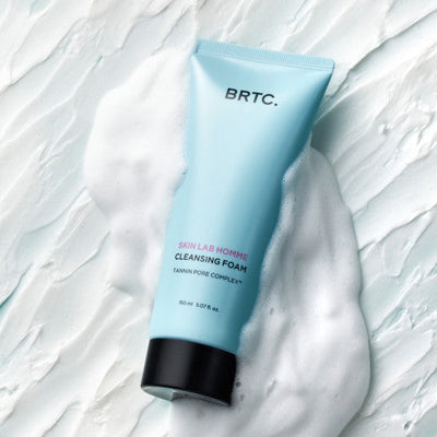 BRTC Skin Lab Homme Cleansing Foam 150ml with pha for gentle exfoliation and hydration