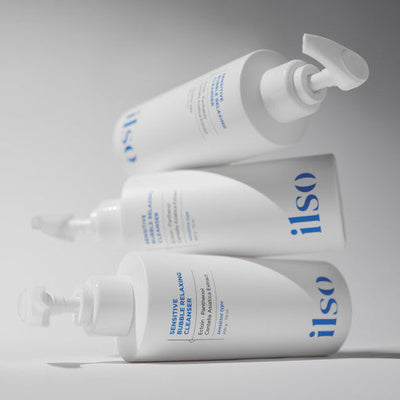 ilso Sensitive Bubble Relaxing Cleanser 200g with cica for soothing and repair
