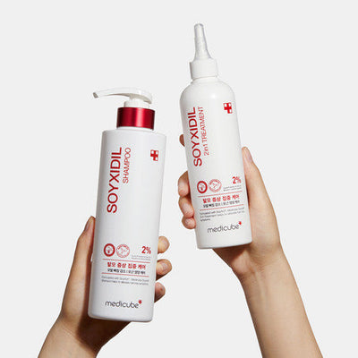 medicube Soyxidil Shampoo 490ml - application method