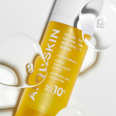 APRILSKIN Calendula PHA + AHA Resurfacing Serum 30ml with bha for clean pores and acne