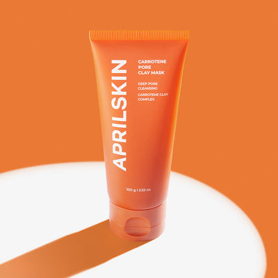 APRILSKIN Carrotene Pore Clay Mask 100g - weekly treatment