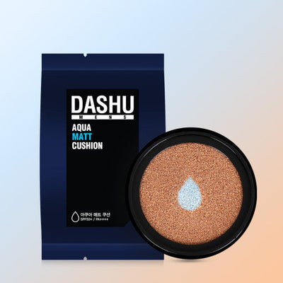 Dashu Men’s Aqua Matte BB Cushion (for Refill) 15g (SPF50+/PA++++) with centella for soothing and repair