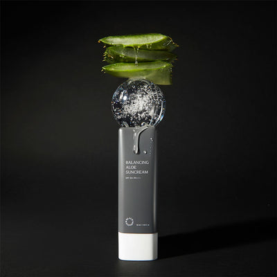 BLACK MONSTER Balancing Aloe Sun Cream 50ml - deep cleansing