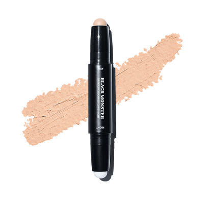 BLACK MONSTER Dark Circle Cover Day & Night - deep cleansing