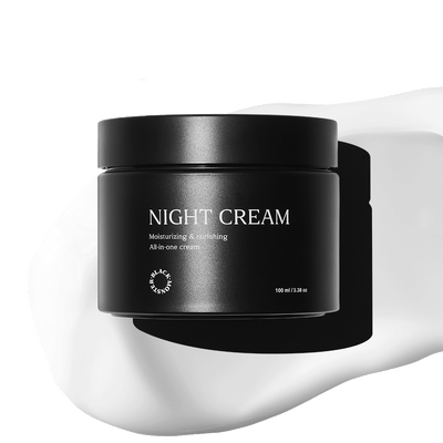 BLACK MONSTER Night Cream 100ml - deep cleansing