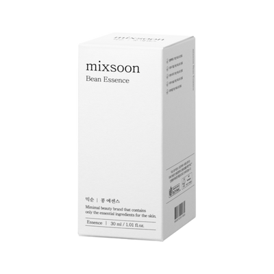 mixsoon Bean Essence 30ml with fermented for improved absorption and brightness