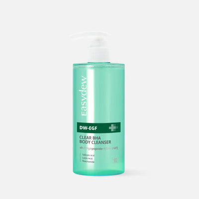 Easydew DW-EGF CLEAR BHA BODY CLEANSER 300g with bha for clean pores and acne