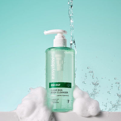 Easydew DW-EGF CLEAR BHA BODY CLEANSER 300g with bha for clean pores and acne