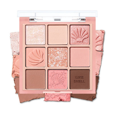 [HOLIKA HOLIKA] My Fave Mood Eye Palette 8g #SHELL ON THE BEACH - buy online