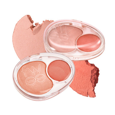 fwee Mellow Dual Blusher - product texture