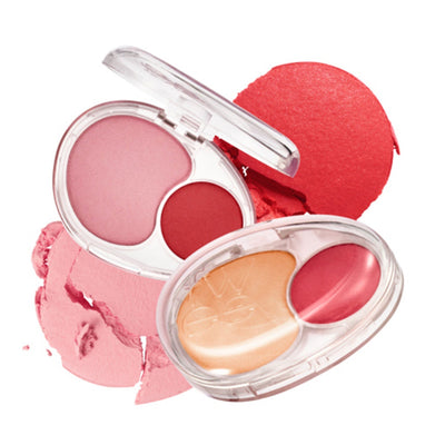 fwee Mellow Dual Blusher - application method