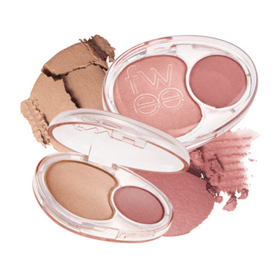 fwee Mellow Dual Blusher - product texture