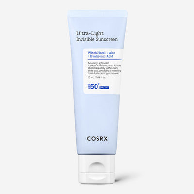 COSRX Ultra-Light Invisible Sunscreen SPF50 PA++++ 50ml - deep cleansing