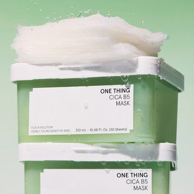 [ONE THING] CICA B5 MASK 310ml (30 sheets) with centella for soothing and repair