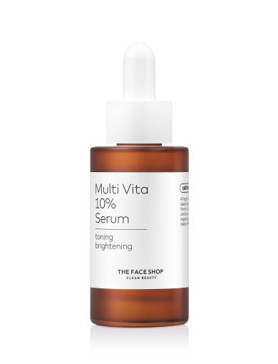 THE FACE SHOP Alltimate Multi Vita 10% Serum 30ml with hyaluronic for deep hydration