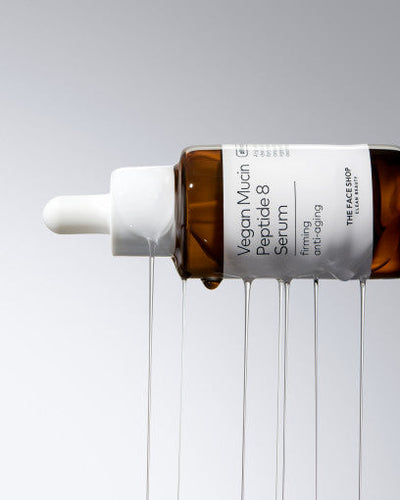 THE FACE SHOP Alltimate Vegan Mucin Peptide 8 Serum 30ml - deep cleansing