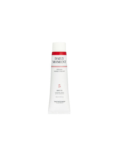 THE FACE SHOP Daily Moment Vegan Hand Cream 30ml (6 Types) with hyaluronic for deep hydration