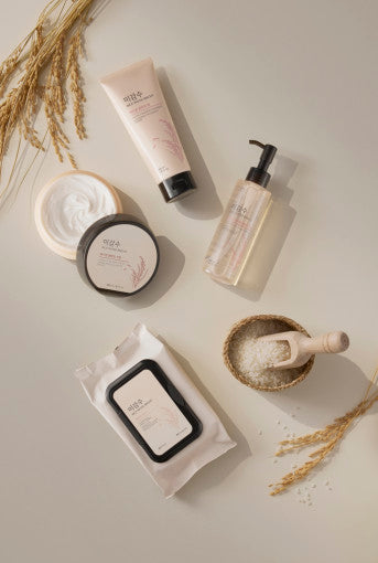 THE FACE SHOP Rice Water Bright Cleansing Wipes 50 Sheets - deep cleansing