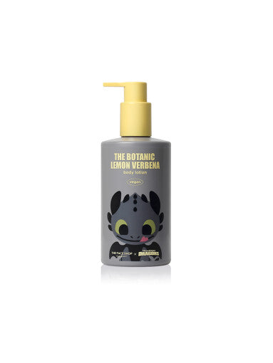 THE FACE SHOP Lait Corporel Botanique Verveine Citronnée 350 ml (Édition DRAGONS)