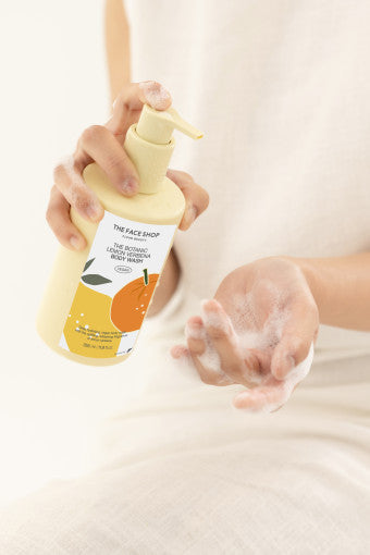 THE FACE SHOP The Botanic Lemon Verbena Body Wash 350ml - expected results