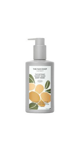 THE FACE SHOP THE BOTANIC WOODY MUSK BODY WASH 350ml - buy online