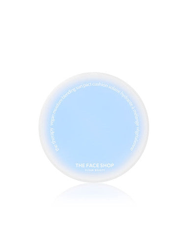 THE FACE SHOP The Therapy Vegan Moisture Blending Sun Pact SPF 50+ PA++++ 14 g x 2 unidades