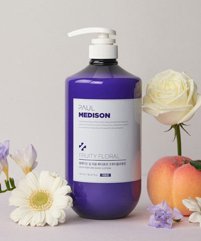 PAUL MEDISON Deep Perfume Body Lotion 1077ml #Fruity Floral - product texture