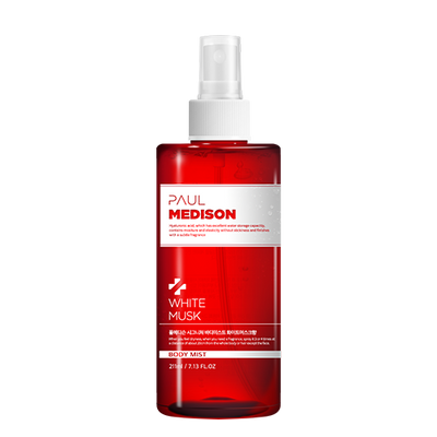 PAUL MEDISON Signature Body Mist 211ml #White Musk - product texture
