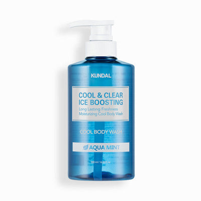 KUNDAL Cool & Clear Ice Boosting Cool Body Wash 500ml #Aqua Mint - product texture