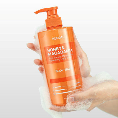 KUNDAL HONEY & MACADAΜΙΑ PURE BODY WASH 500ml (13-type) - buy online