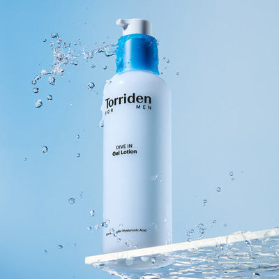 Torriden Dive-in For Men Low Molecular Hyaluronic Acid Gel Lotion 200ml with hyaluronic for deep hydration