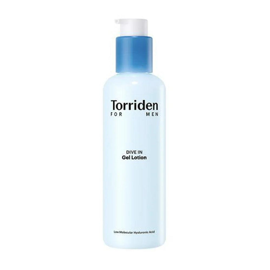 Torriden Dive-in For Men Loção em Gel com Ácido Hialurônico de Baixa Molécula 200ml