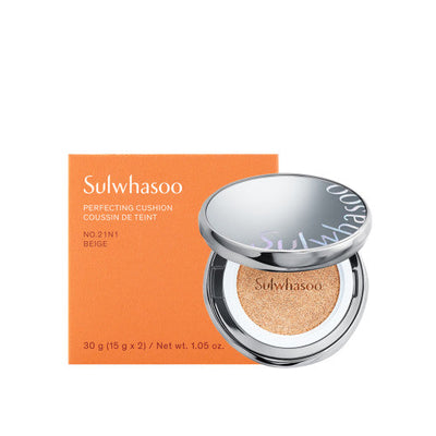 Sulwhasoo PERFECTING CUSHION 15g+15g(Refill) SPF50+/PA+++ - sun protection